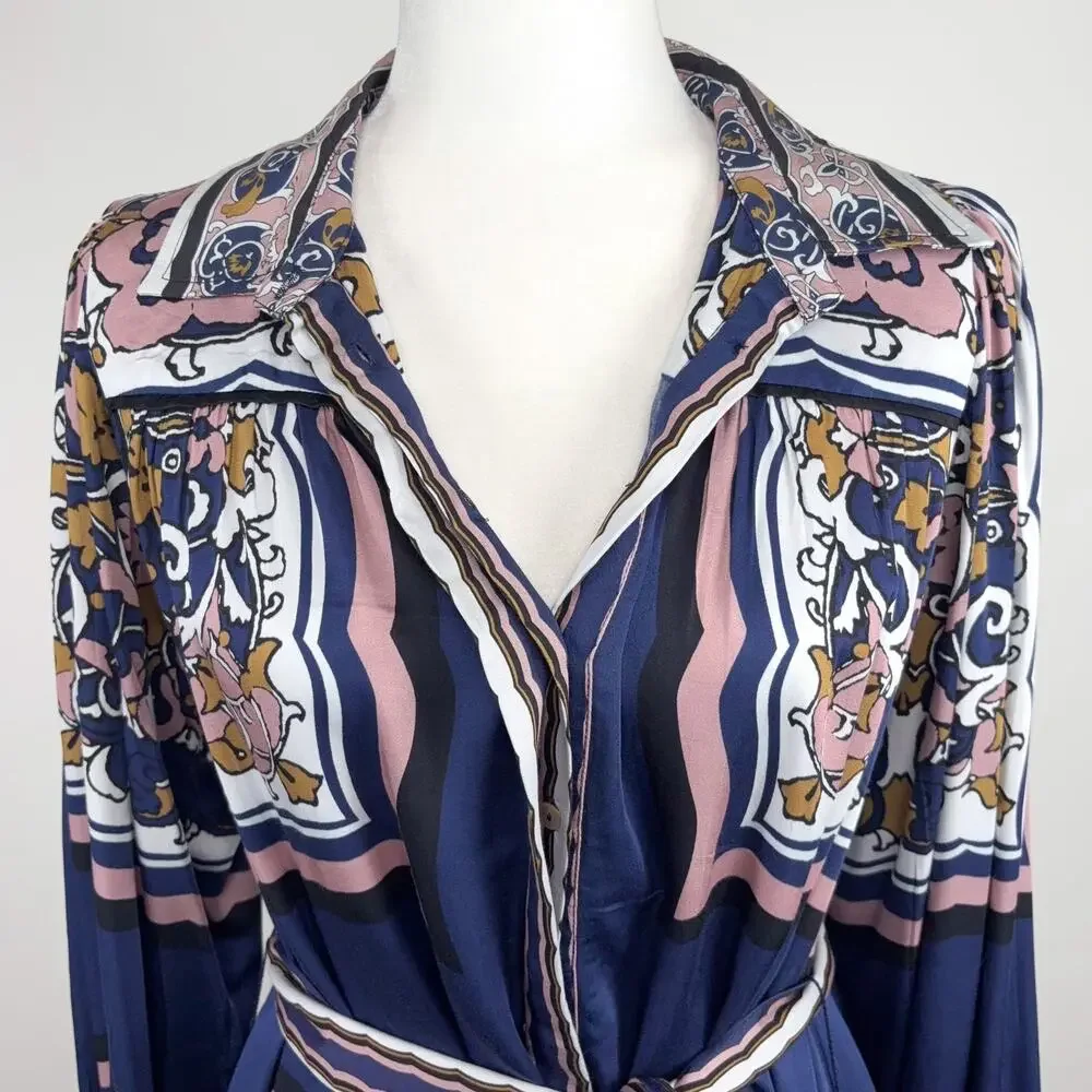 Cleobella Charisma Mini Dress in Floral Anise Size Medium - Picture 4 of 12